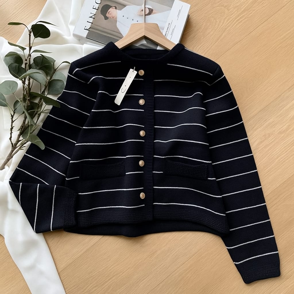 جاكت حريمي بزراير